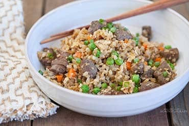 Beef Cauliflower Fried Rice